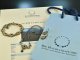 Around 1980! Pretty Dirndl jewellery 3 pieces garnet silver 835 gold plated