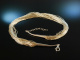 Um 1970! Coole Vintage Wasserfall Kette 50 reihig Silber 925