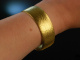 Juwelier Schober M&uuml;nchen um 1970! Feinstes satiniertes Armband 84,8 Gramm Gold 750