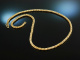 Around 1970! Beautiful Vintage Snakes Chain Silver 925 Gold Plated