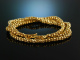 Around 1970! Beautiful Vintage Snakes Chain Silver 925 Gold Plated