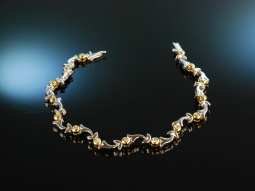 Around 1990! Nice vintage bracelet diamonds 0,3 ct 17,2...