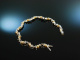 Around 1990! Nice vintage bracelet diamonds 0,3 ct 17,2 gram gold 750