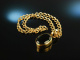 Around 1985! Statement necklace with big green pendant silver 925 gold plated