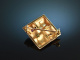 M&uuml;nchen um 1915! Art Deco Brosche Orientperle Rubine Diamant Rosen Gold 585