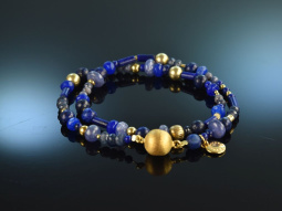 Queen of the night! Blue Fancy bracelet sapphire...