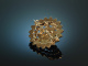 Around 1980! Beautiful traditional costumes garnet rosettes brooch gold 333
