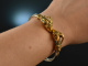 Around 1970! Chic Vintage Aries Bangle Silver 900 Gold Plated Enamel Bangle