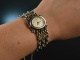 Around 1980! Beautiful traditional costume wristwatch around 1980 silver 835 manual winding
