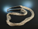 Around 1970! Cool long vintage waterfall necklace and matching earrings silver 925