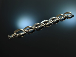 Around 1968! Chic cool vintage links bracelet silver 925