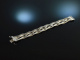 Elegant Satin Silver! Sch&ouml;nes geflochtenes Armband um 1975 Silber 835