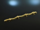 K&ouml;ln um 1975! Schickes Vintage Bergkristall Panzer Armband Silber 835 vergoldet