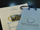 Around 1960! Pretty medallion pendant with chain silver 925 gold-plated