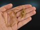 &Ouml;sterreich um 1910! Sch&ouml;ner Anh&auml;nger mit Kette Diamant Orientperle Gold 750