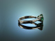 Munich around 2010! Dream Emerald Solitaire Ring ca. 1,6 ct White Gold 750