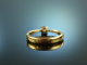 My Love! Classic Vintage Engagement Ring Brilliant Solitaire 0,24 ct Gold 750