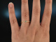 My Love! Klassischer Vintage Verlobungs Ring Brillant Solit&auml;r 0,24 ct Gold 750