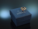 Um 1900! Zarter historischer Verlobungs Ring Rubin Diamanten Gold 585