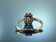 Be mine! H&uuml;bscher Verlobungs Ring Brillanten 0,1 ct Wei&szlig; Gold 750