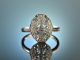 My one and only! H&uuml;bscher Verlobungs Ring Brillanten 0,15 ct Wei&szlig; Gold 750