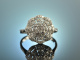 Timelessly elegant! Beautiful ring diamonds 0,6 ct white gold 750