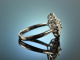 Timelessly elegant! Beautiful ring diamonds 0,6 ct white gold 750