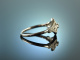 My Diamond! H&uuml;bscher Verlobungs Ring Brillanten 0,25 ct Wei&szlig; Gold 750