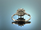 My love! Noble classical engagement ring diamonds 0,85 ct white gold 750