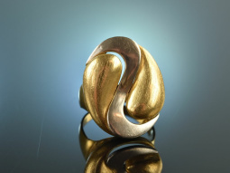 Munich around 1960! Cool Sixties Vintage Ring Yellow and...
