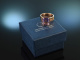 Delicate Violet! Eleganter Ring Amethyst ca. 5,6 ct Rot Gold 750