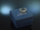 Be mine! Schlichter stilvoller Verlobungs Ring Brillant 0,26 ct Gelb Gold 750