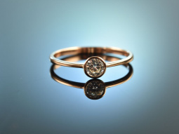 Be mine! Schlichter stilvoller Verlobungs Ring Brillant...