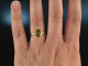 Soft Green! Sch&ouml;ner Ring Peridot Brillanten Gelb Gold 750