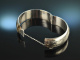 Around 1970! Chic vintage bracelet tendril engraving silver 925
