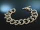 Cologne around 1960! Cool vintage bracelet cord look silver 800