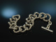 Cologne around 1960! Cool vintage bracelet cord look silver 800