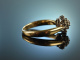 M&uuml;nchen um 1980! Edler Verlobungs Ring Brillanten ca. 0,4 ct Gold 585