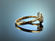 M&uuml;nchen um 1915! Historischer Ring Altschliff Diamanten 0,3 ct Gold 585 Platin