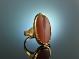 Weimar around 1930! Classic Emblem Signet Ring Yellow...