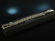 Around 1970! Chic heavy vintage belt bracelet silver 925
