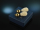 White and Gold! Chic large seed beads drops earrings silver 925 gold plated
