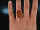 Um 1960! Ring mit historischem Karneol Intaglio der Athena Gold 585