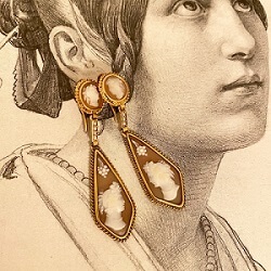 Antike Ohrringe